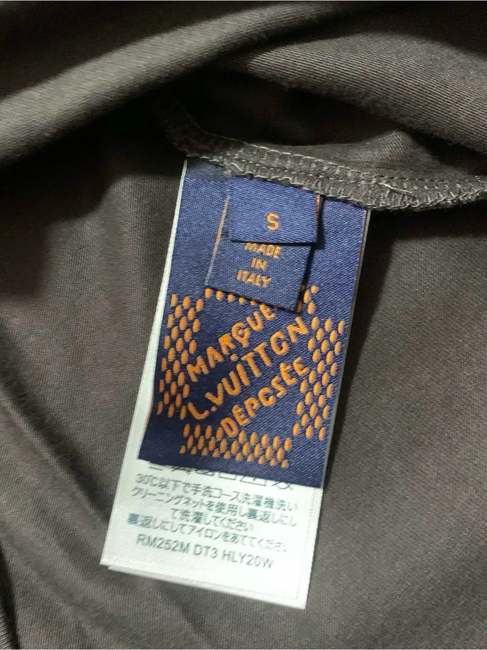 Louis Vuitton Lvers United Black T-Shirt Size S